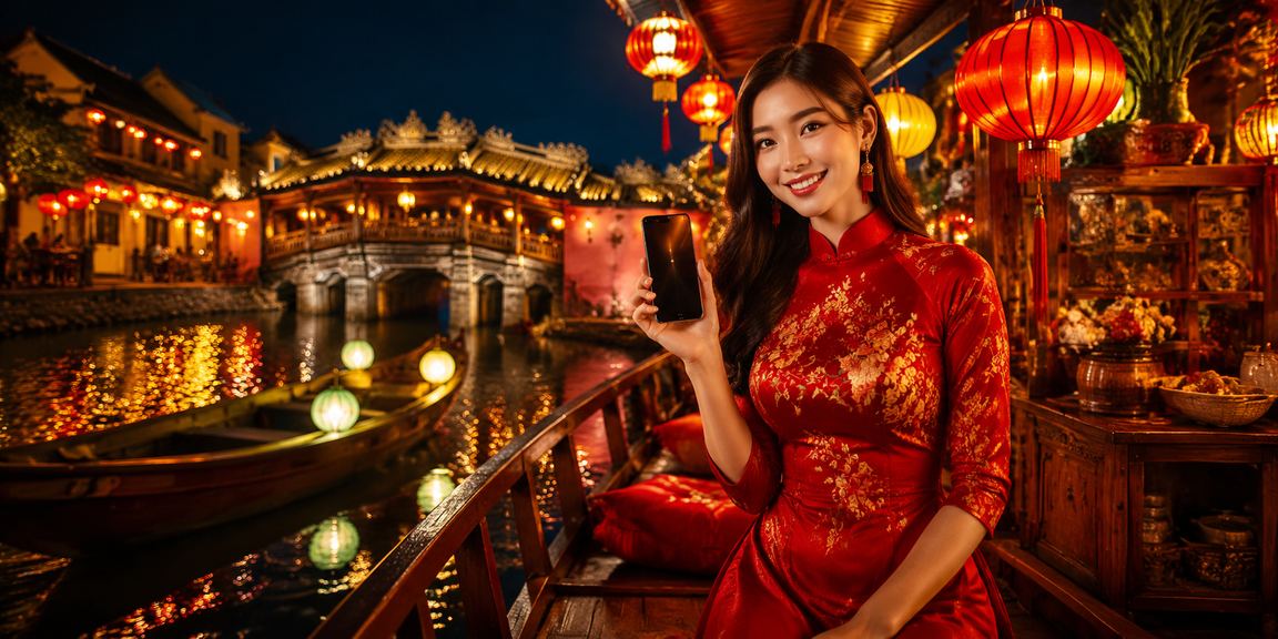 Người dùng đăng ký gg888 tại quán cà phê Hội An