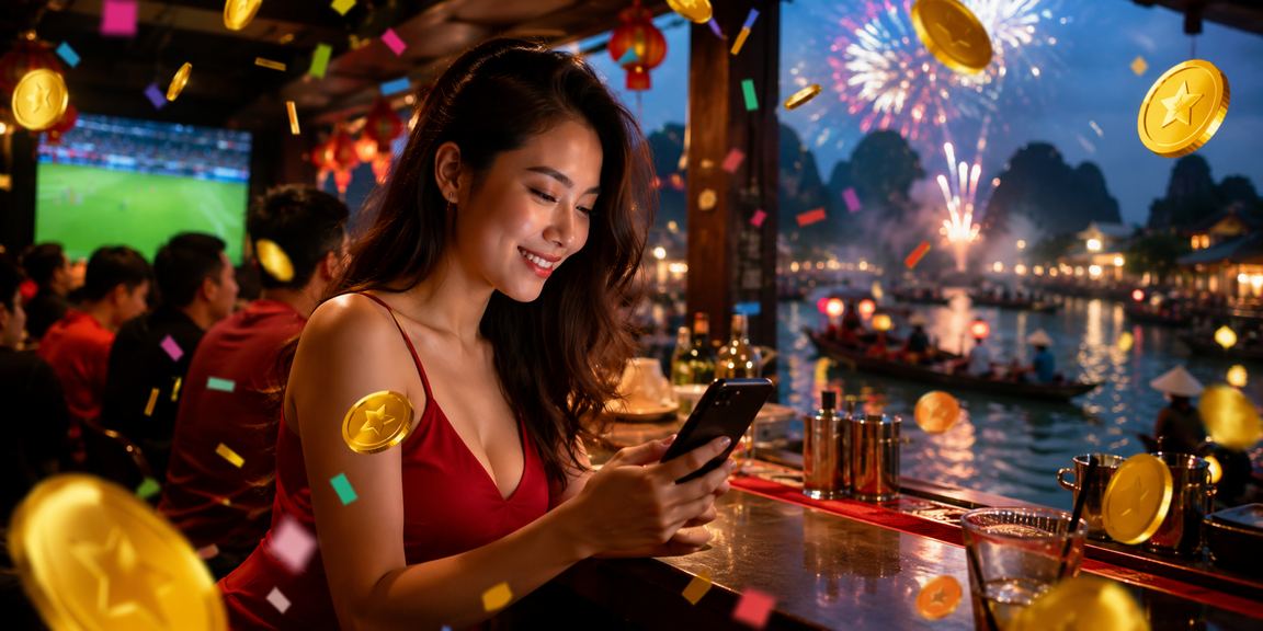Không khí cổ vũ bóng đá tại lễ hội Ninh Bình với ưu đãi cá cược gg888