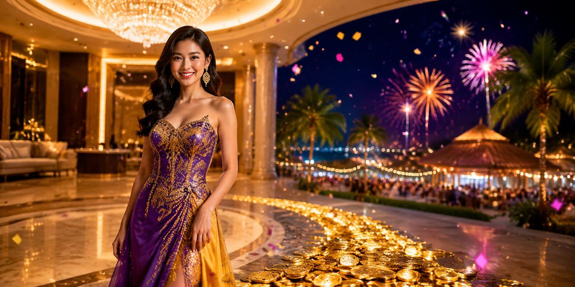 Không khí vui chơi giải trí tại lễ hội casino Phú Quốc với jackpot